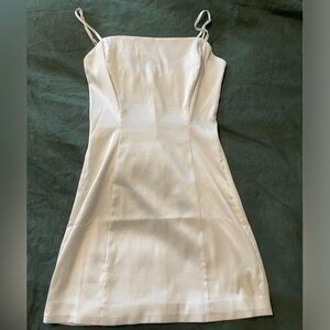 Sunday Best Shimmer Satin Dress